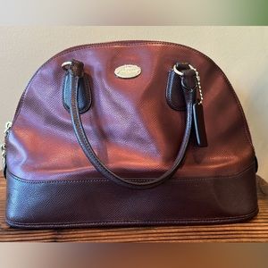 Coach | Metallic Cora Dome Satchel